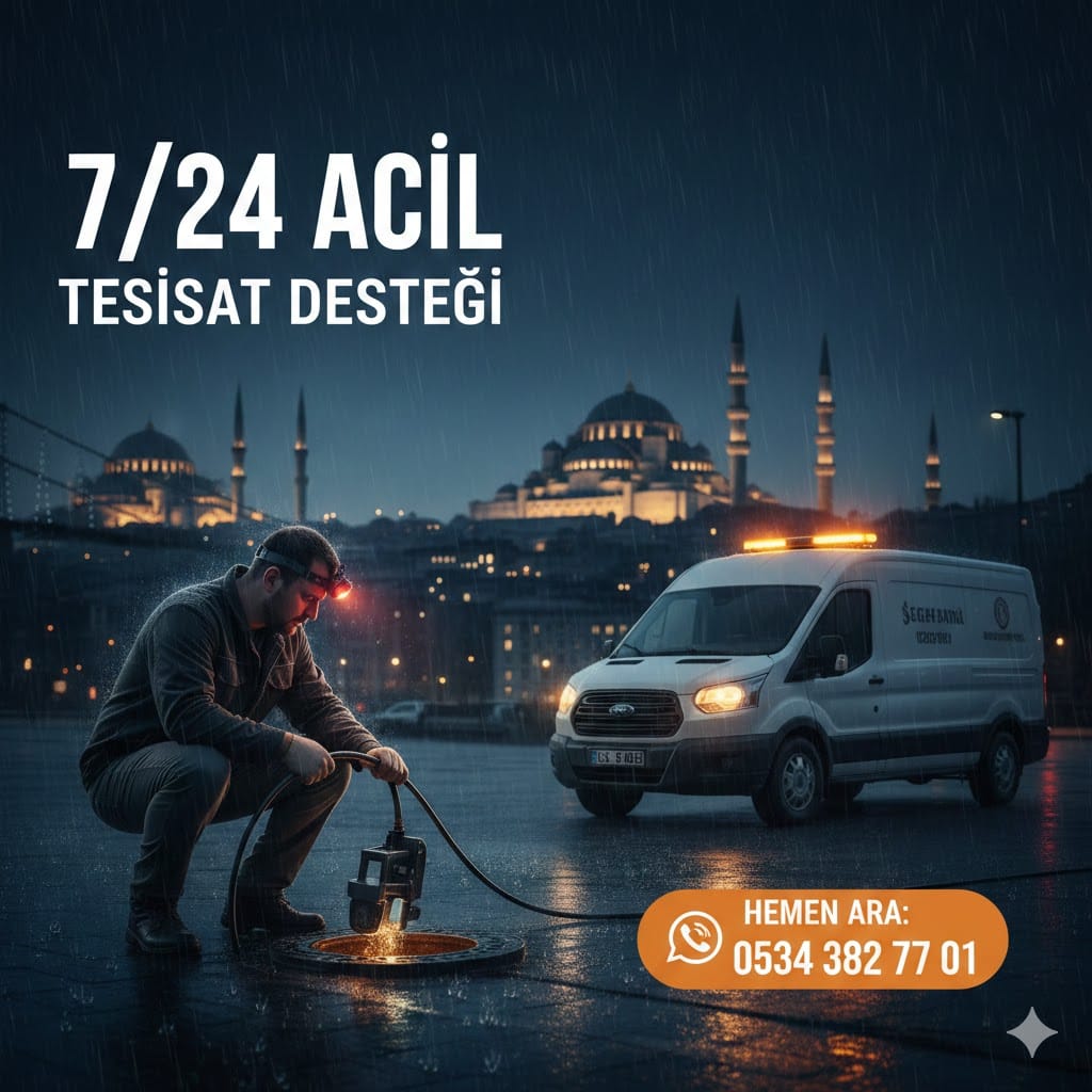7/24 Acil Tesisat Destek Hattı