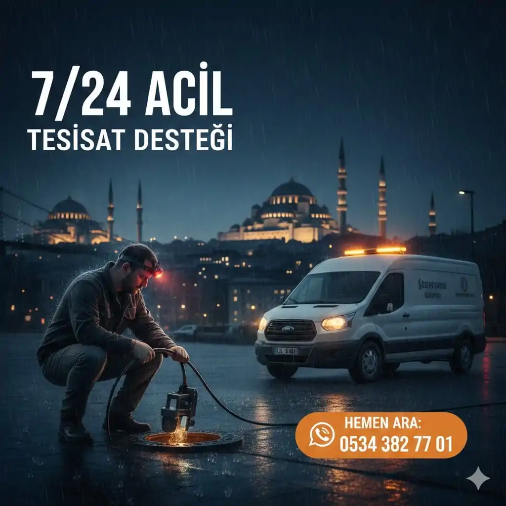 7/24 Acil Tesisat Destek Hattı